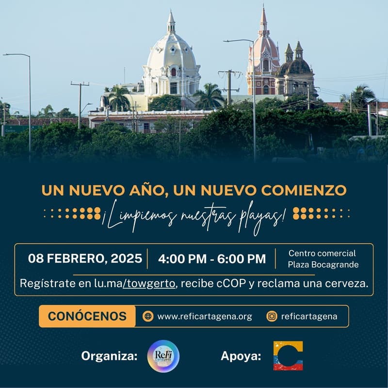 Cover Image for Nuevo año, nuevo comienzo, limpiemos nuestras playas