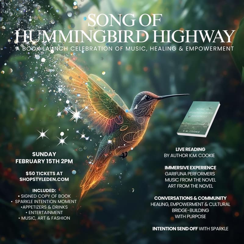 Cover Image for Style Den Book Launch: Song of Hummingbird Highway