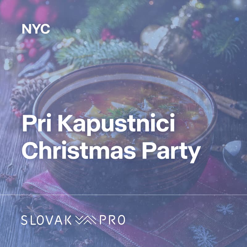 Cover Image for Slovak PRO Pri Kapustnici - Christmas Party