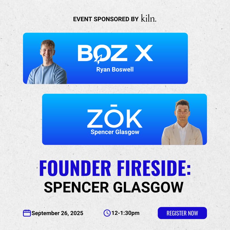 Cover Image for Founder Fireside: Spencer Glasgow