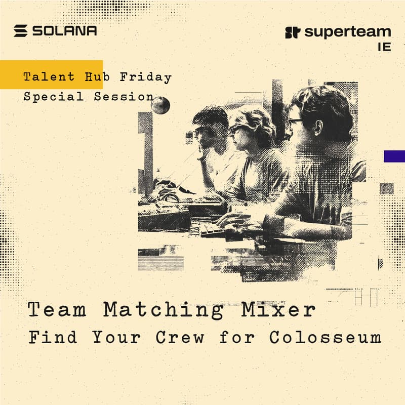 Cover Image for Team Matching Mixer: Find Your Crew for Colosseum
