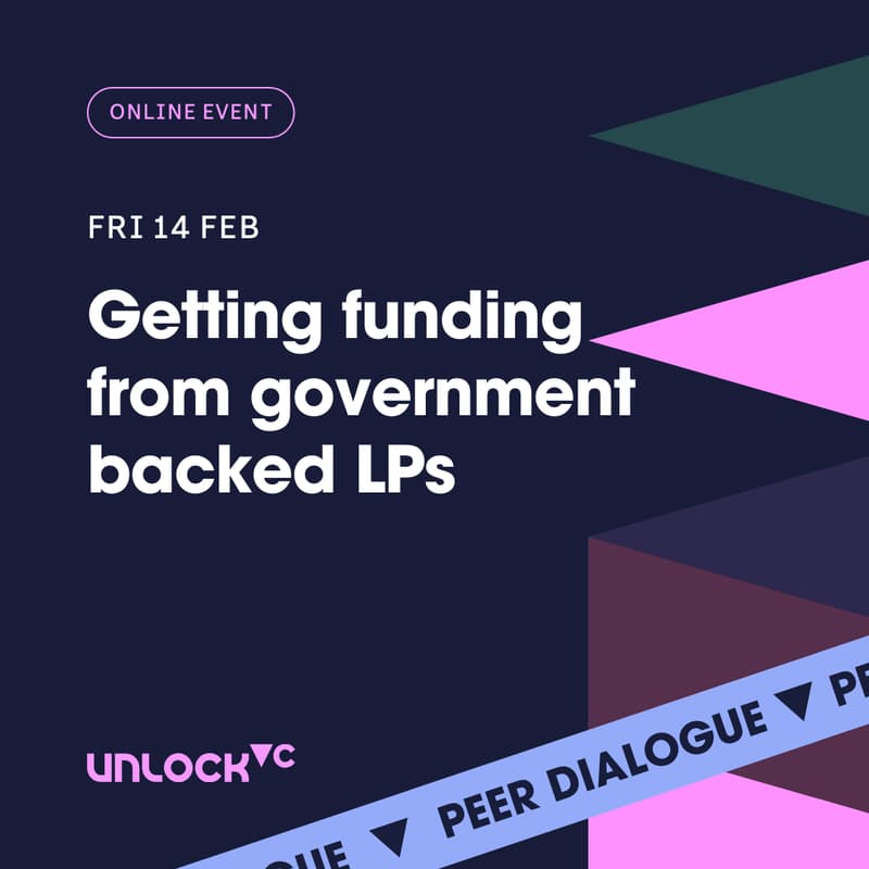 Cover Image for Getting funding from government backed LPs 👀