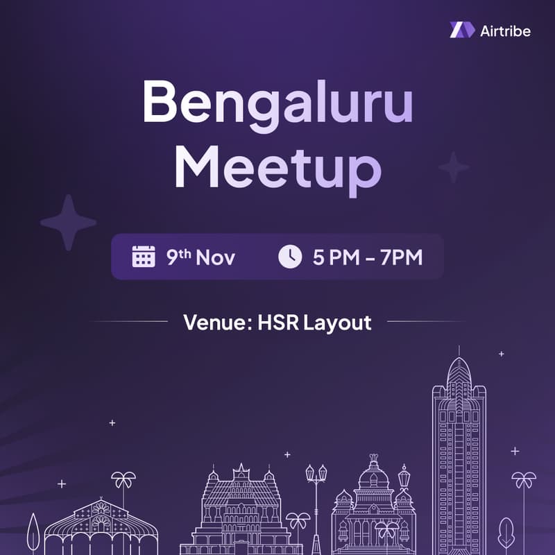 Cover Image for Bengaluru Meetup by Airtribe