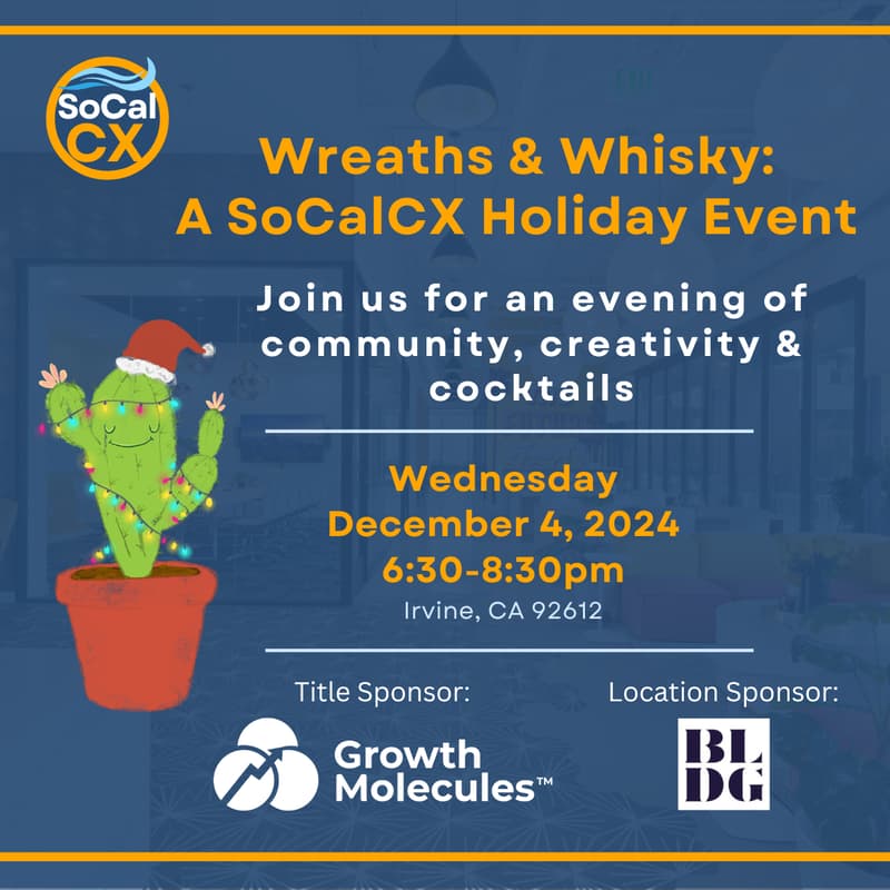 Cover Image for Whisky & Wreaths: A SoCalCX Holiday Gathering