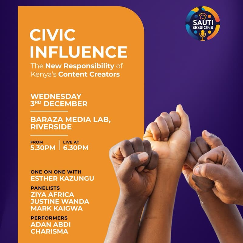 Cover Image for Civic Influence: The New Responsibility of Kenya’s Content Creators