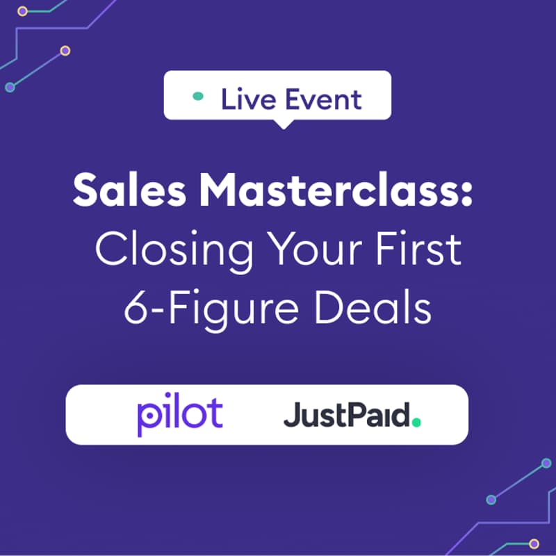 Cover Image for Sales Masterclass: Closing Your First 6-Figure Deals