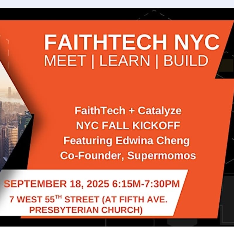 Cover Image for FaithTech x Catalyze Fall Kickoff