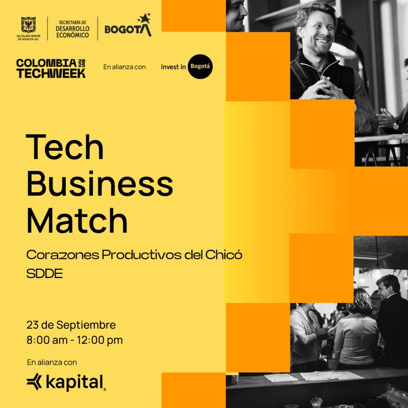 Cover Image for Tech Business Match en Bogotá