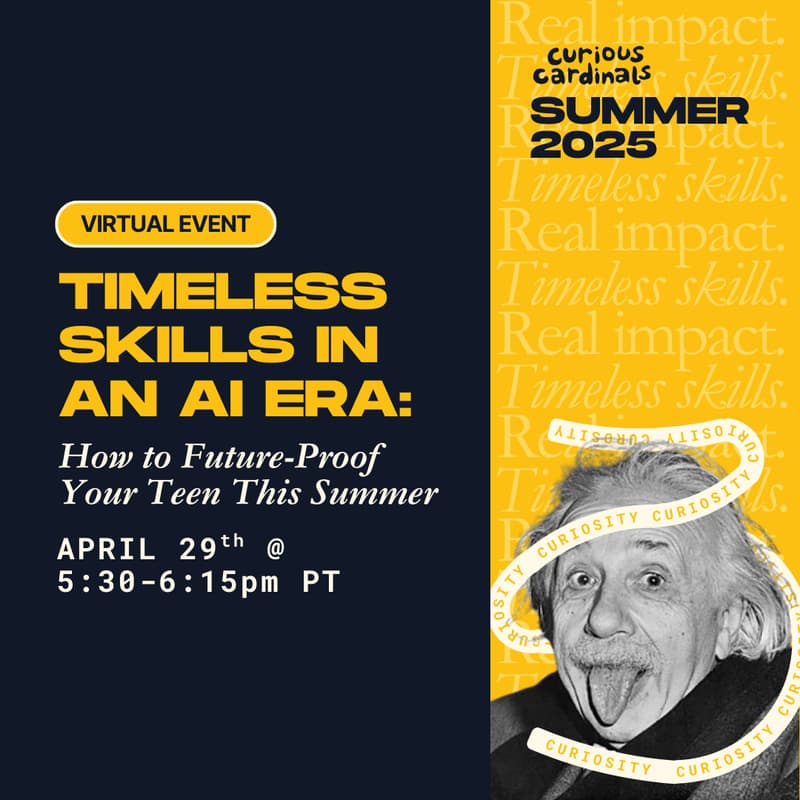 Cover Image for Timeless Skills in an AI Era: How to Future-Proof Your Teen This Summer