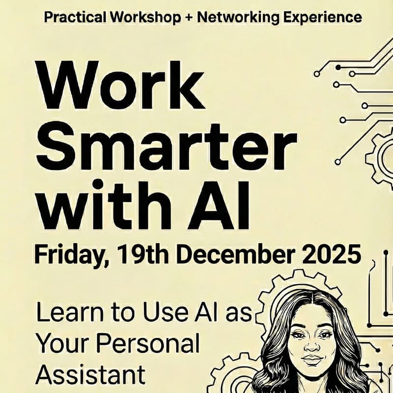 Cover Image for Work Smarter With AI: The Exclusive Online Pop-Up Session