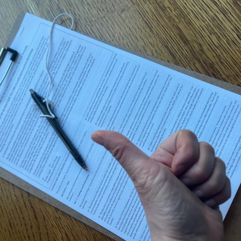 Cover Image for Petition Exchange at the Good Table in El Sobrante