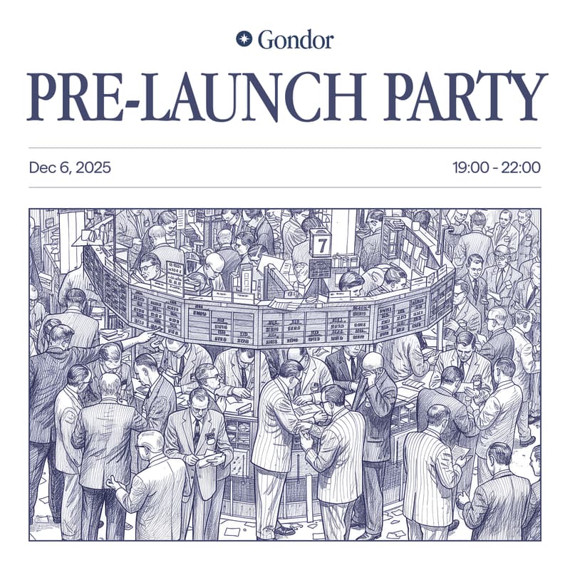 Cover Image for Gondor Pre-Launch Party