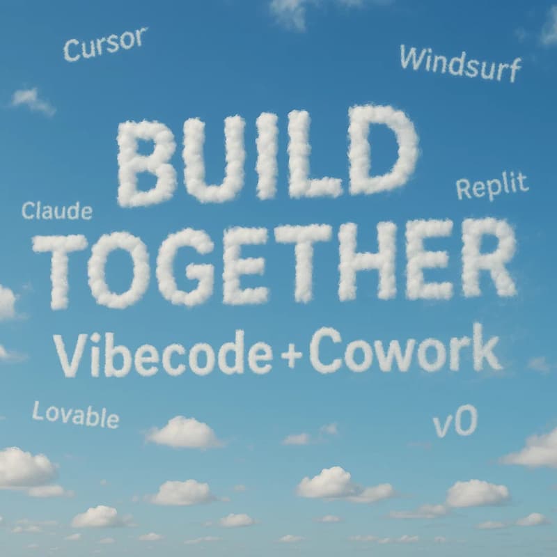 Cover Image for Vibecode + Cowork: By NOT ROBOTS