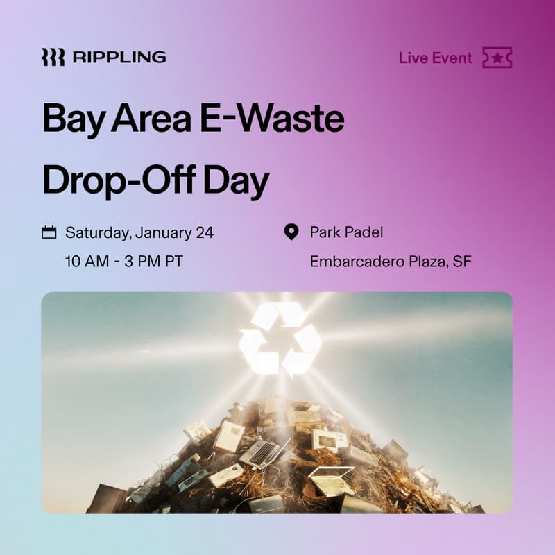 Cover Image for Bay Area E-Waste Drop-Off Day