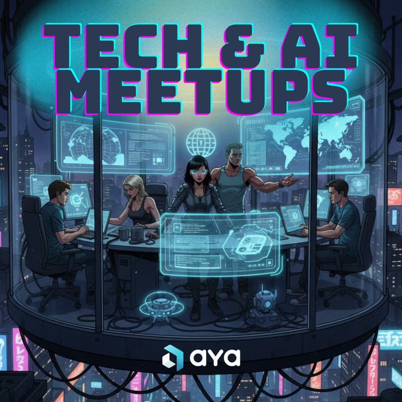 Cover Image for Financial Cybersecurity for Startups // Tech & AI Meetups by Aya #9