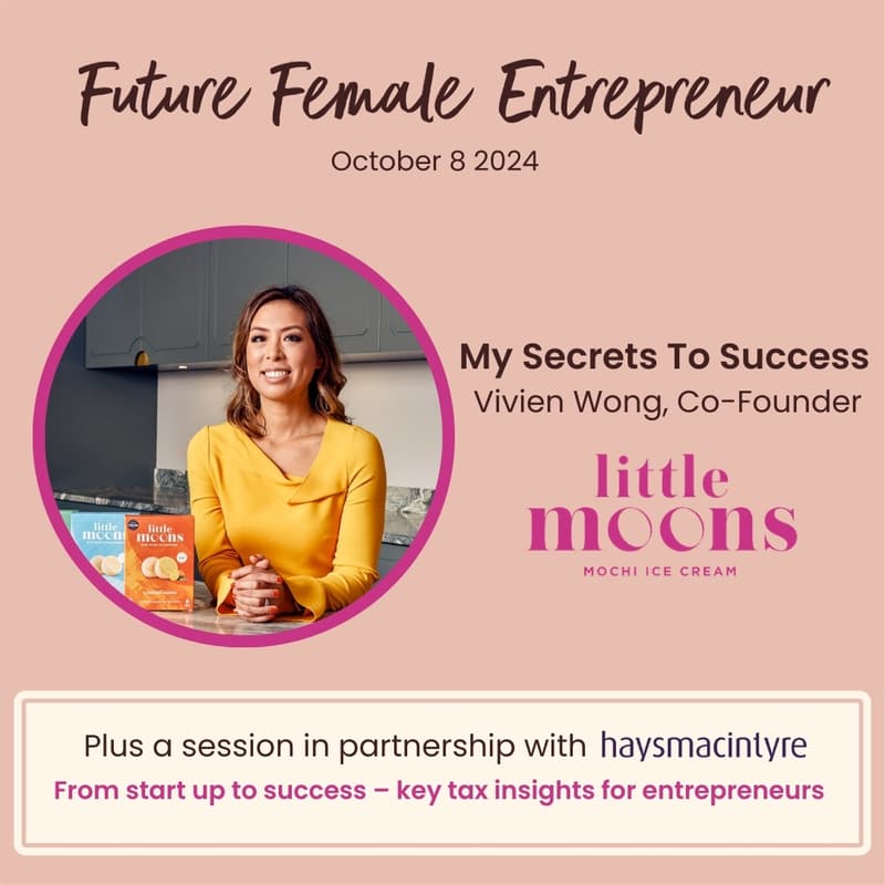 Cover Image for FFE Event with the co-founder of Little Moons Mochi