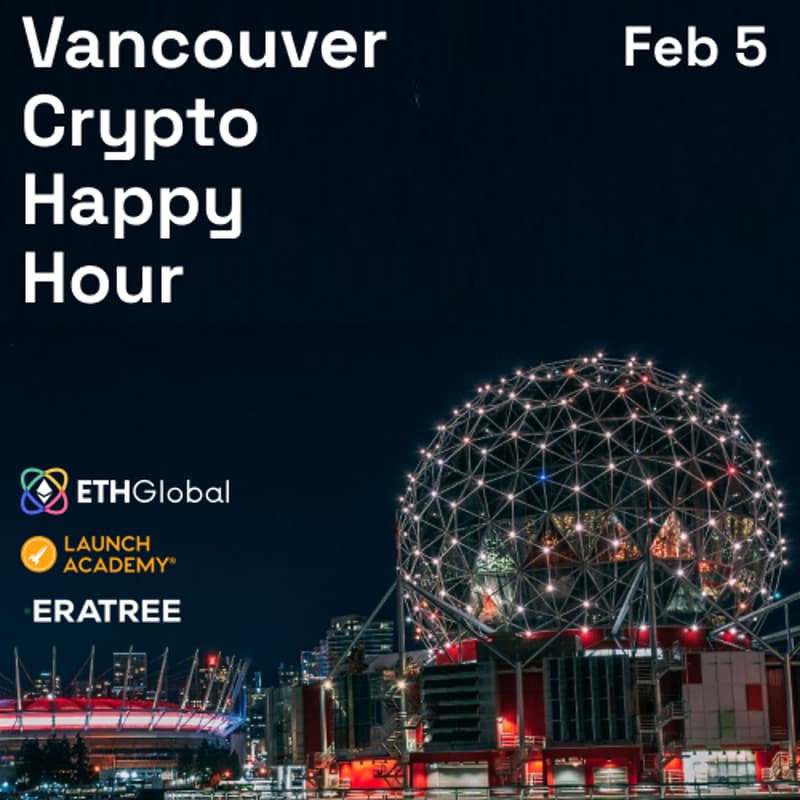 Cover Image for Vancouver Crypto Happy Hour - February