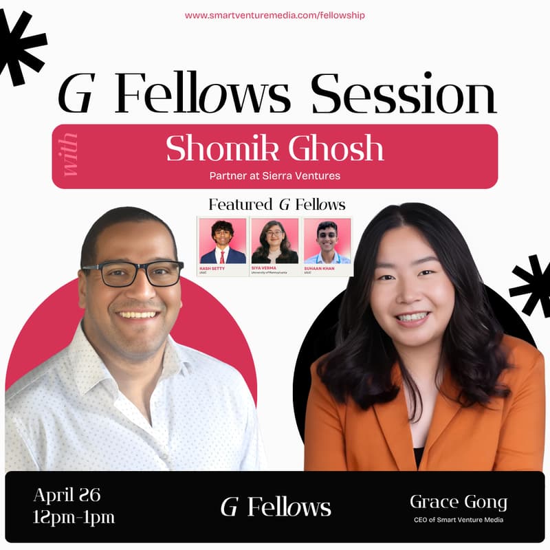 Cover Image for G-Fellow Advisor Session with Shomik Ghosh