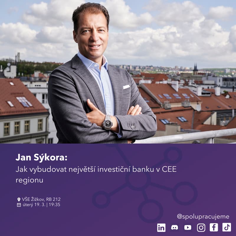 Cover Image for Jan Sýkora: Jak vybudovat největší investiční banku v CEE regionu?