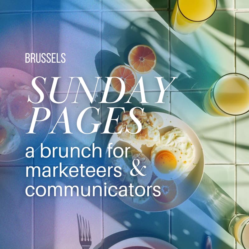 Cover Image for Sunday Pages • A Communicators & Marketeers Brunch