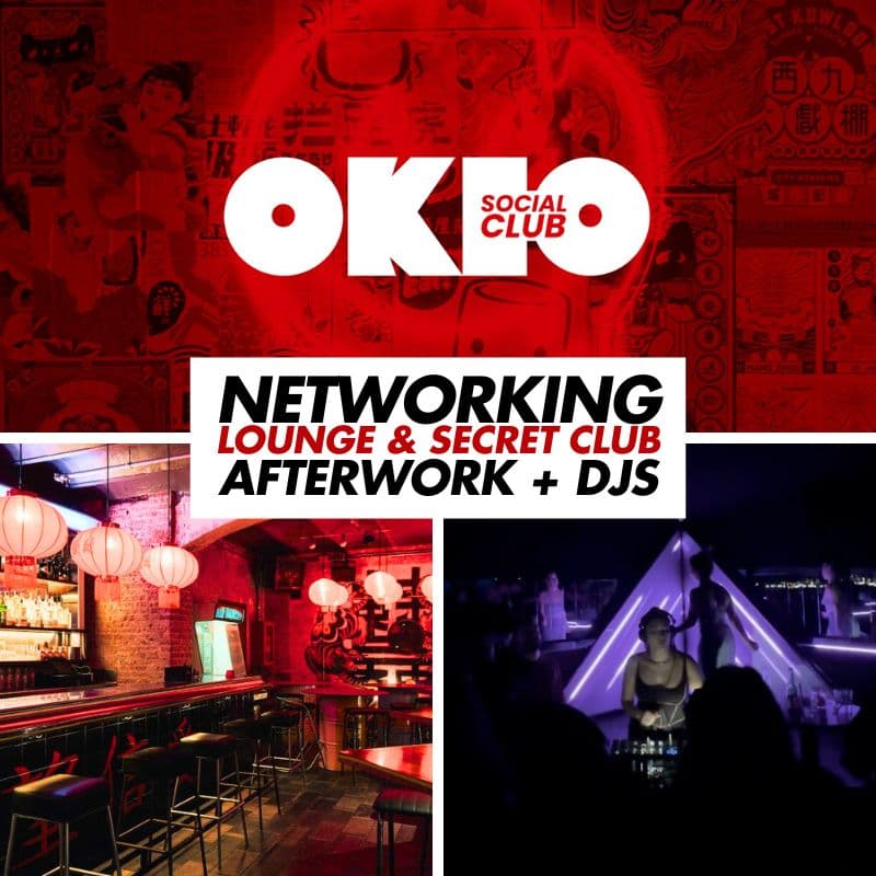 Cover Image for ✧THURSDAY SOCIAL✧ Digital Nomads & Entrepreneurs Networking Party [Lounge & DJ@Secret Club]