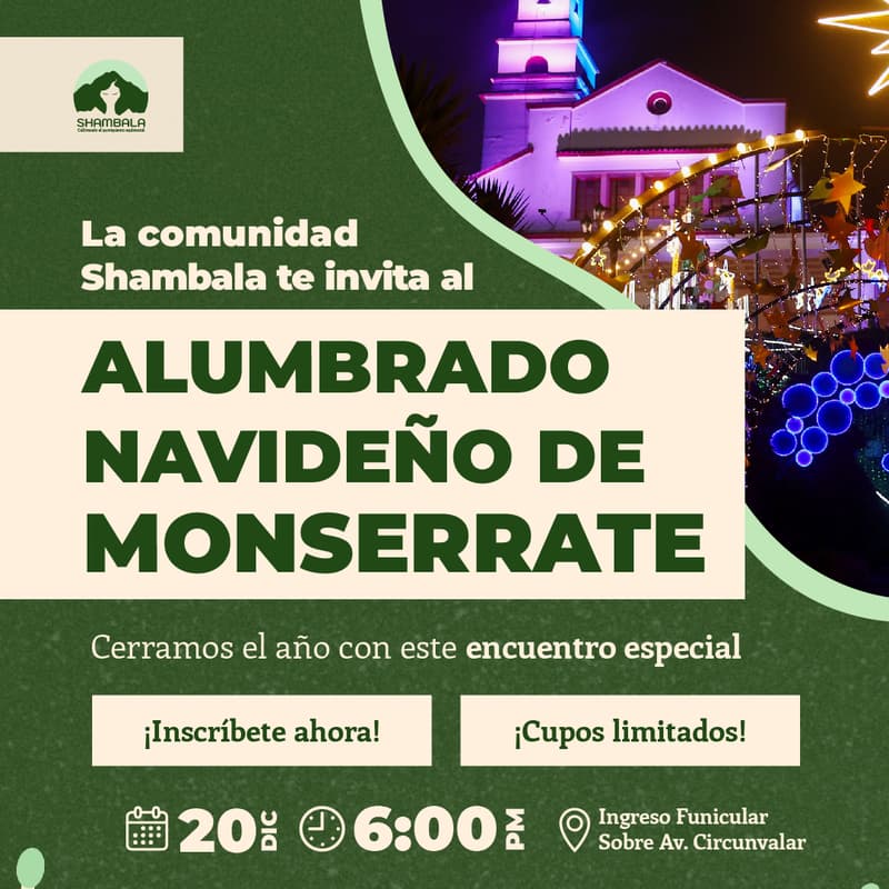 Cover Image for Recorrido Navideño: Luces del Mundo en Monserrate