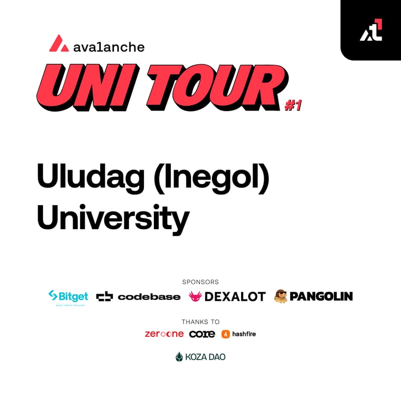 Cover Image for Team1 Uni Tour #1- Uludag University, Inegol