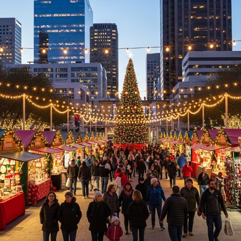 Cover Image for Downtown Christmas Market (in downtown Phoenix / CityScape)