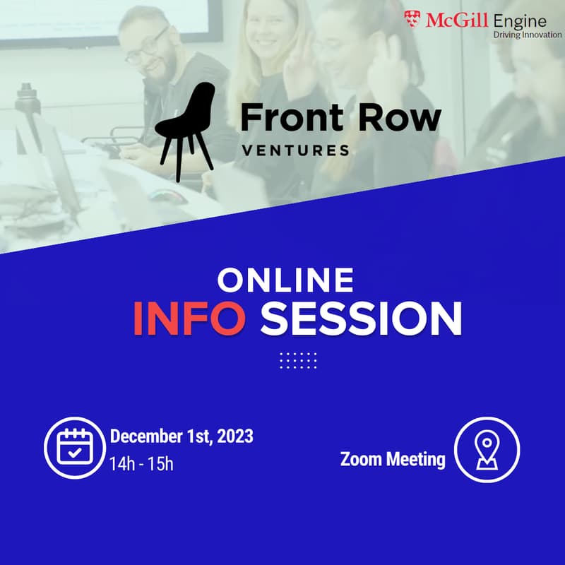Cover Image for Front Row Ventures- Information Session