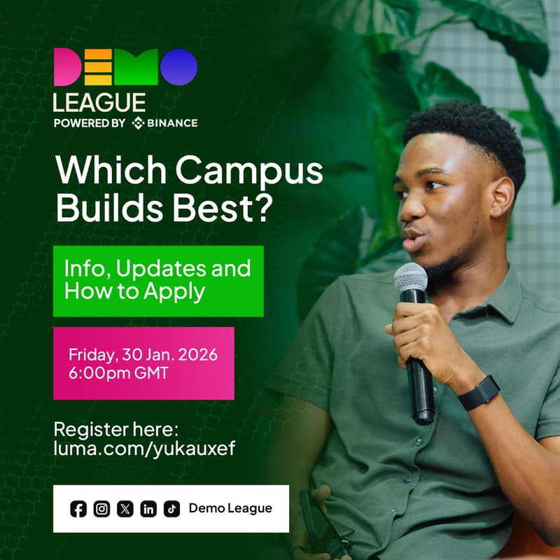 Cover Image for Demo League 26 - Info Session