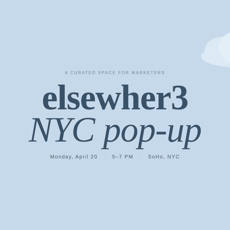 Cover Image for Elsewher3 NYC Pop Up