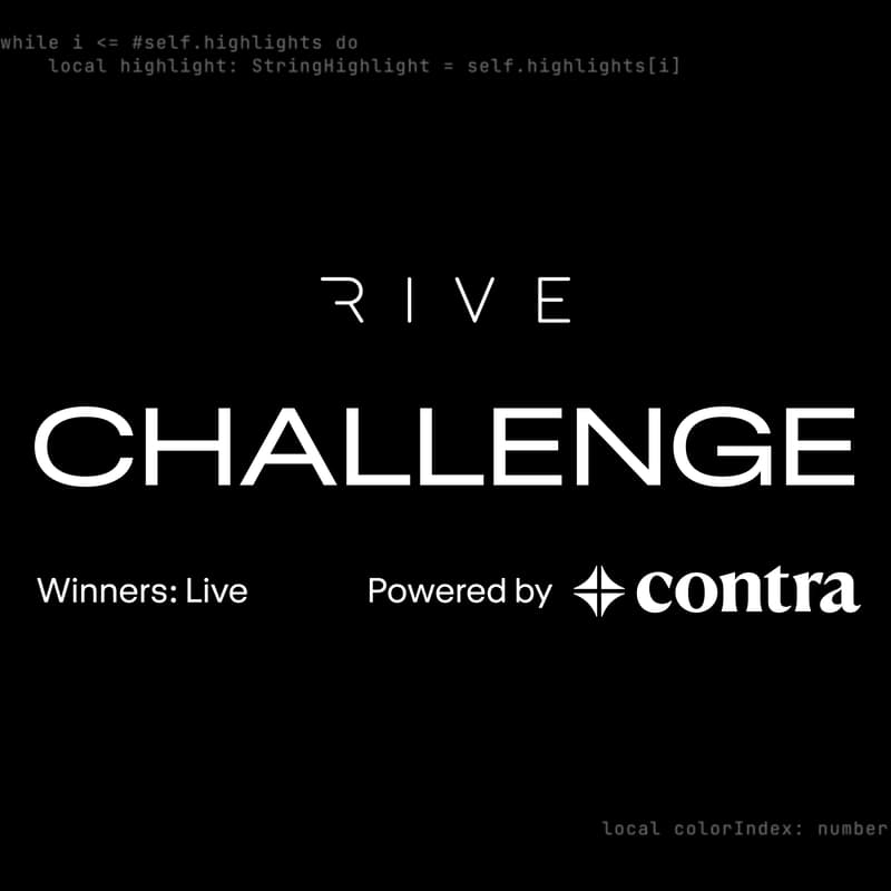 Cover Image for Games with Rive: Winner's Announcement