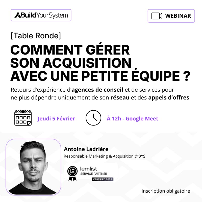 Cover Image for Comment gérer son acquisition avec une petite équipe ?