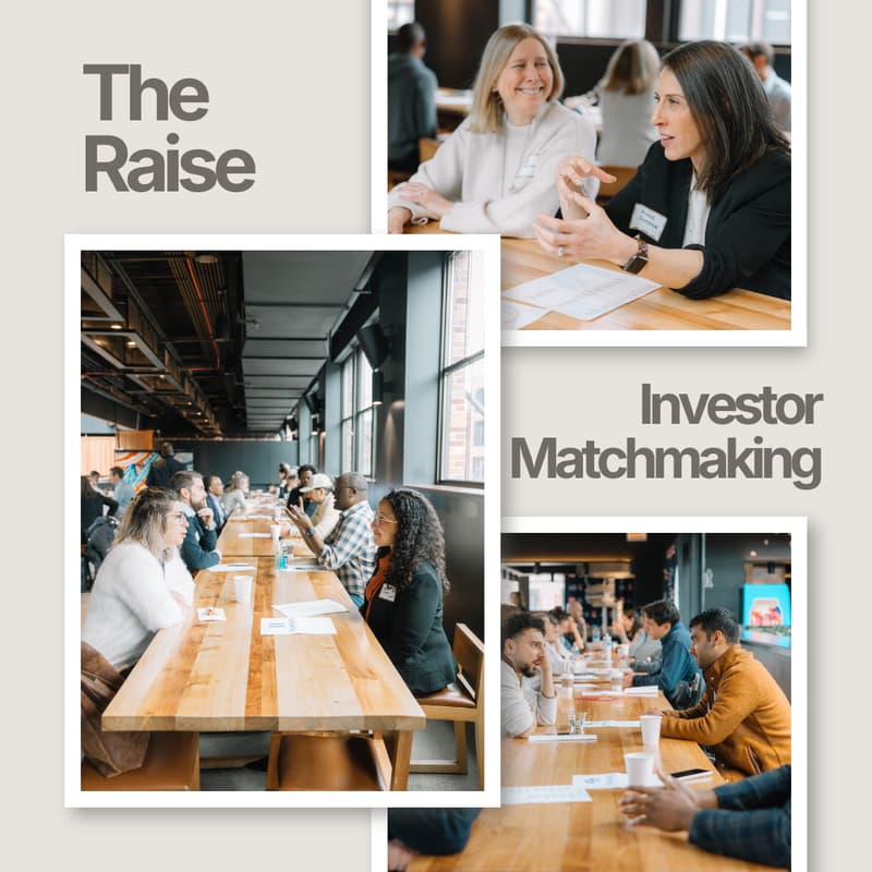 Cover Image for The Raise Investor Matchmaking + LongJump Community Lunch