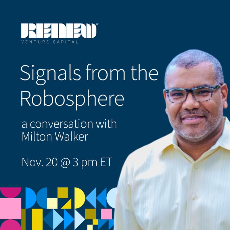 Cover Image for Signals from the Robosphere: A Conversation with Milt Walker