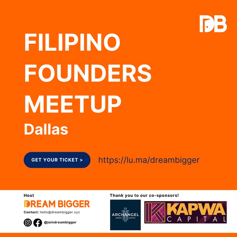 Cover Image for Dallas - Filipino Founders Meetup