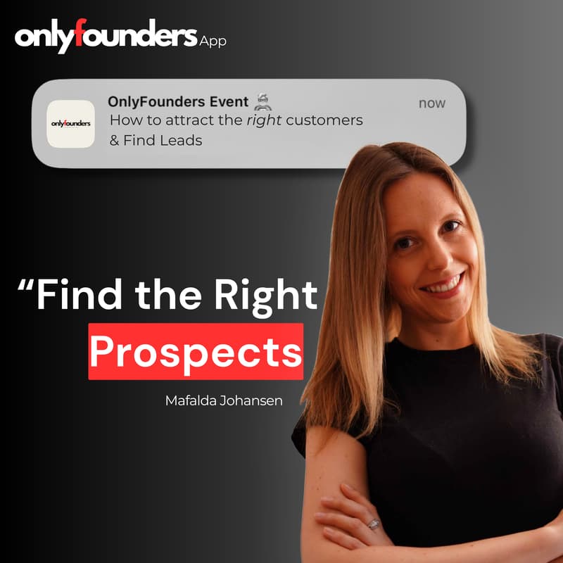 Cover Image for OnlyFounders - Prospecting Basics for Founders
