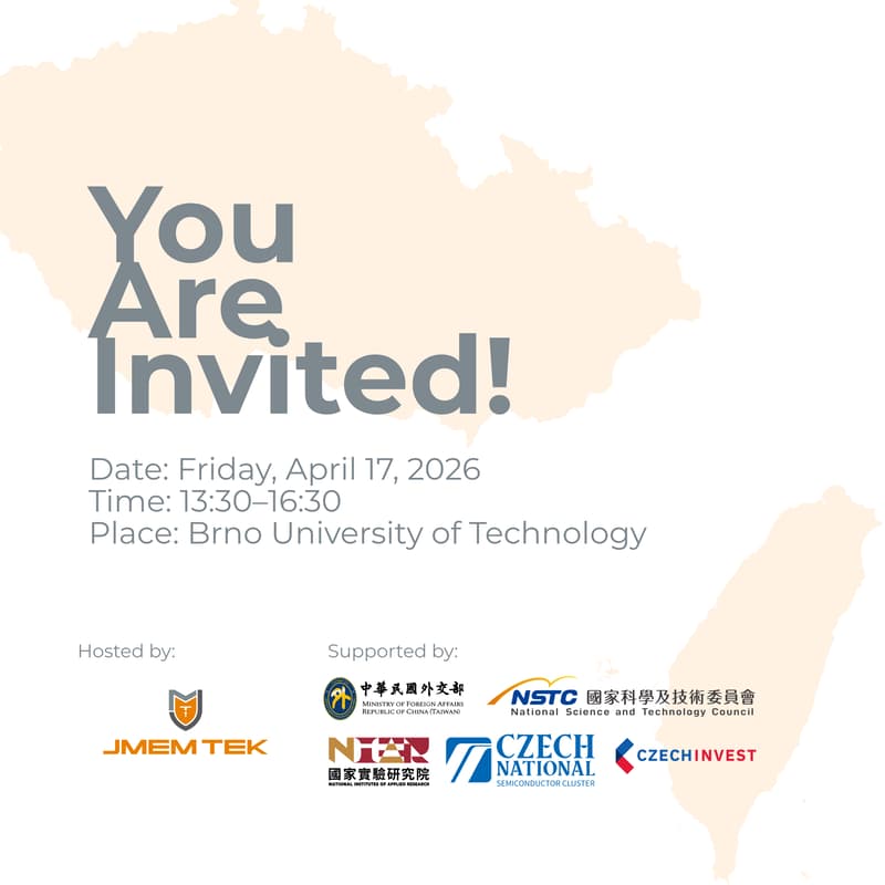 Cover Image for [RSVP] Securing the Silicon Future: Taiwan-Czechia Semiconductor Security Launch