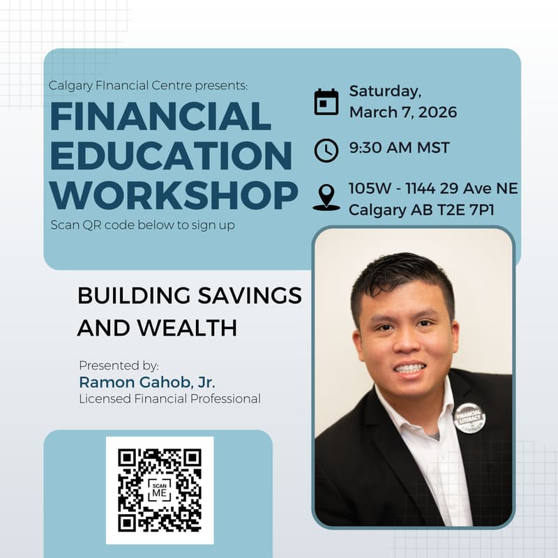 Cover Image for Financial Education Workshop: Building Savings & Wealth
