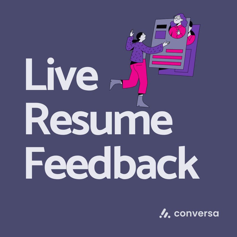 Cover Image for Live Resume Feedback