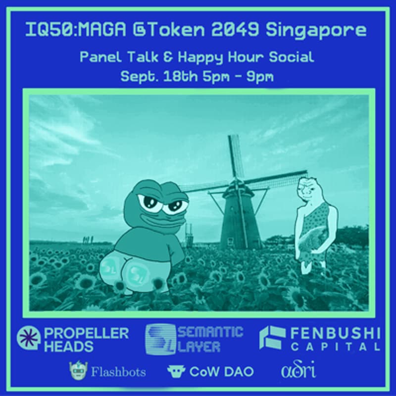 Cover Image for IQ50 Singapore : MAGA@Token 2049