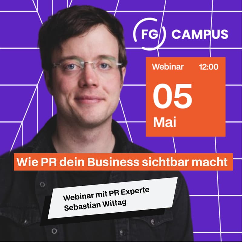 Titelbild für Story first: Wie PR dein Business sichtbar macht