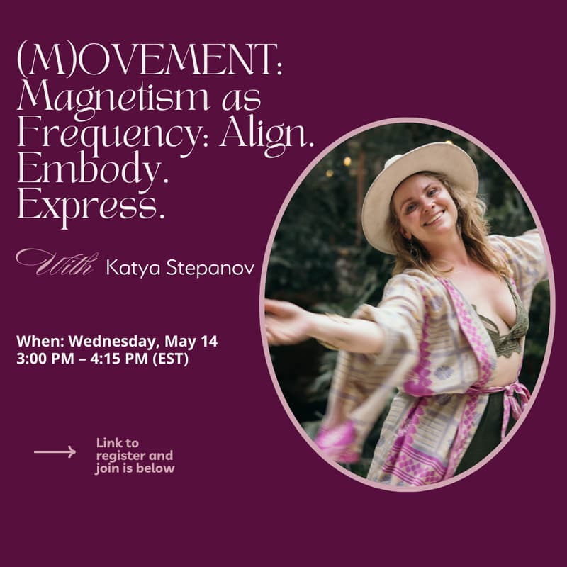 Cover Image for (M)ovement: Magnetism as Frequency with Katya Stepanov