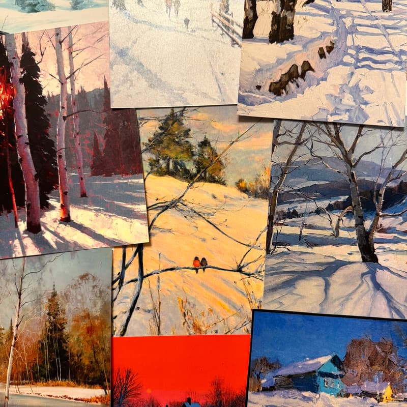 Cover Image for Мастер-класс «Волшебство зимнего пейзажа»