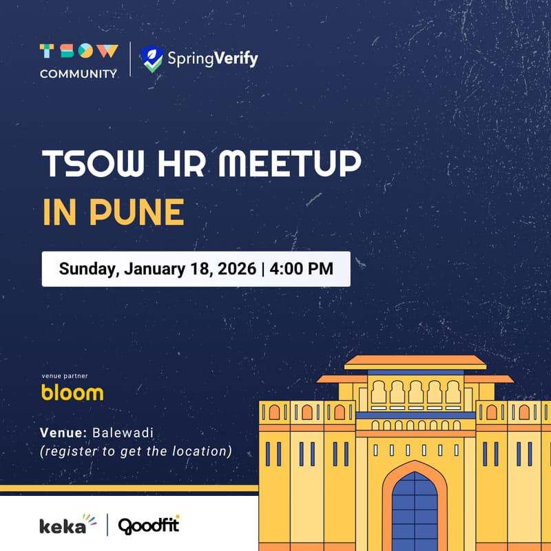 Cover Image for TSOW HR Meetup in Pune