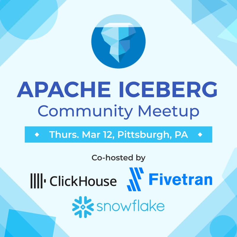Cover Image for Apache Iceberg™ Meetup Pittsburgh