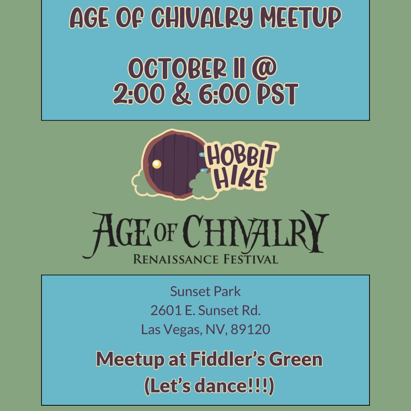 Cover Image for Age Of Chivalry Hobbit Hike Meetup
