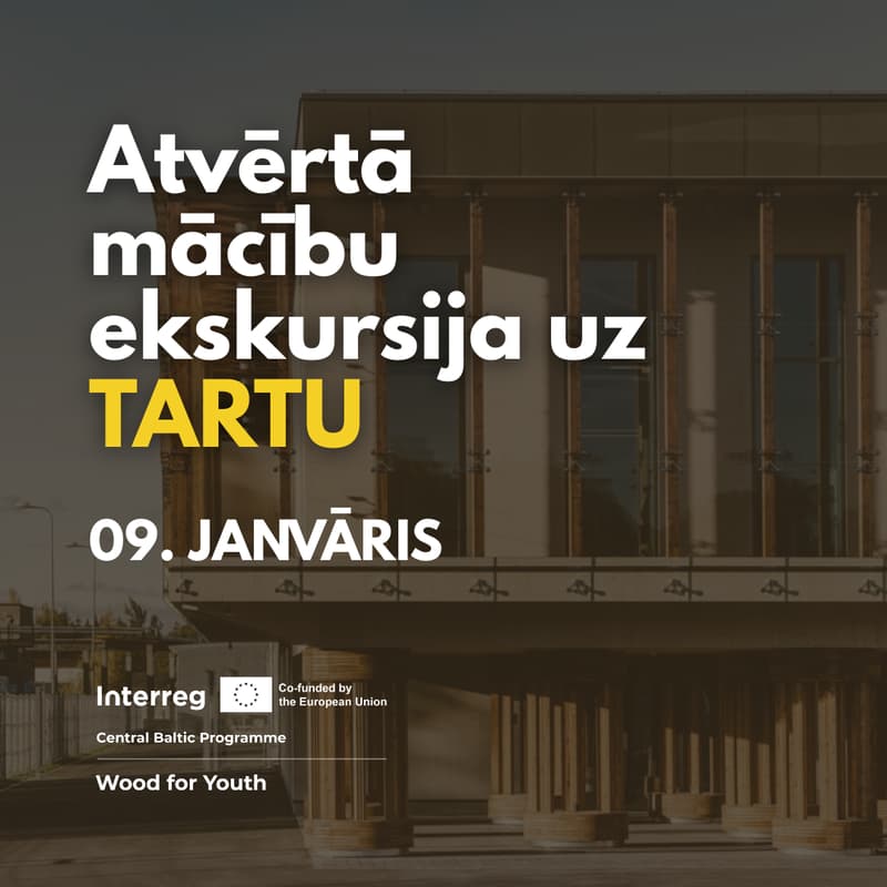 Cover Image for Atvērtā mācību ekskursija uz Tartu (09.01.2026.)