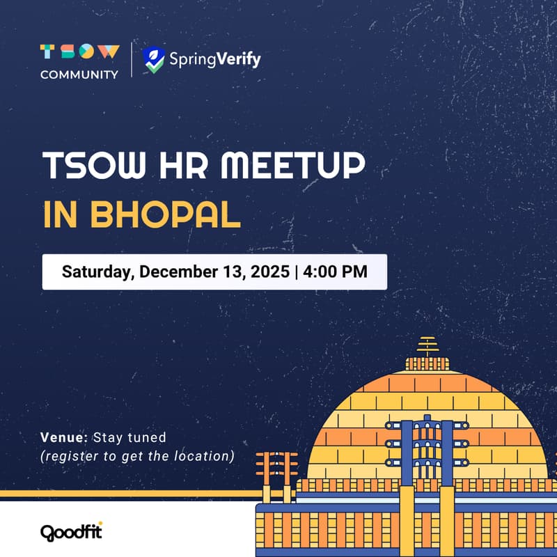 Cover Image for TSOW HR Meetup in Bhopal