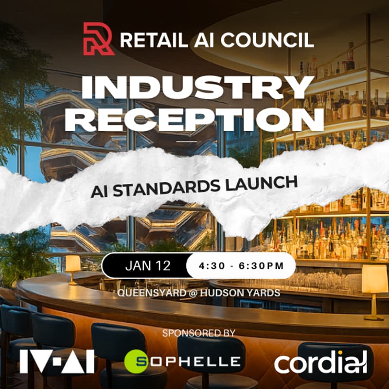 Cover Image for Retail AI CounciI Industry Reception – The AI Standards Launch